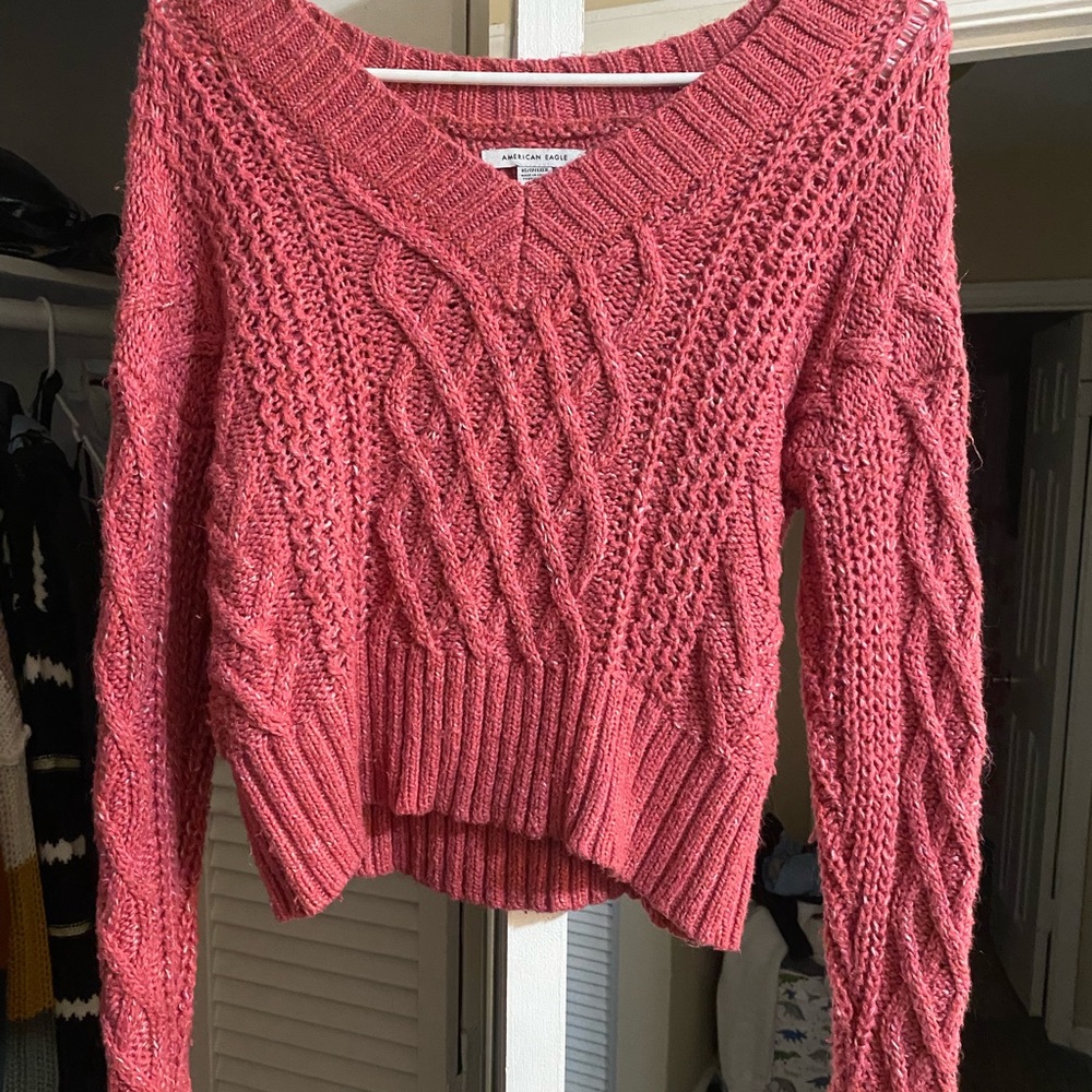 Crop sweater